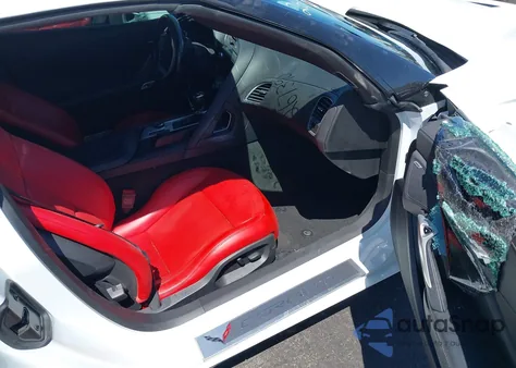 2019 Chevrolet Corvette Stingray из США, поврежденный, VIN 1G1YB2D75K5100805